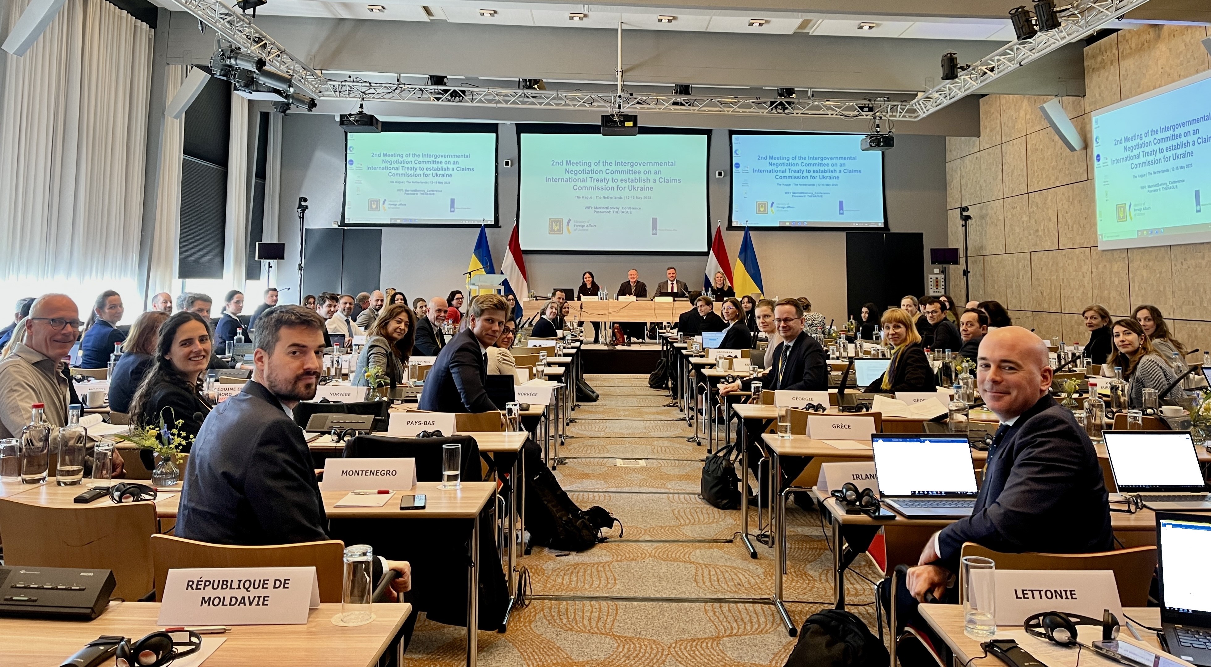 Second Round of Negotiations Moves Treaty on Claims Commission for Ukraine Forward