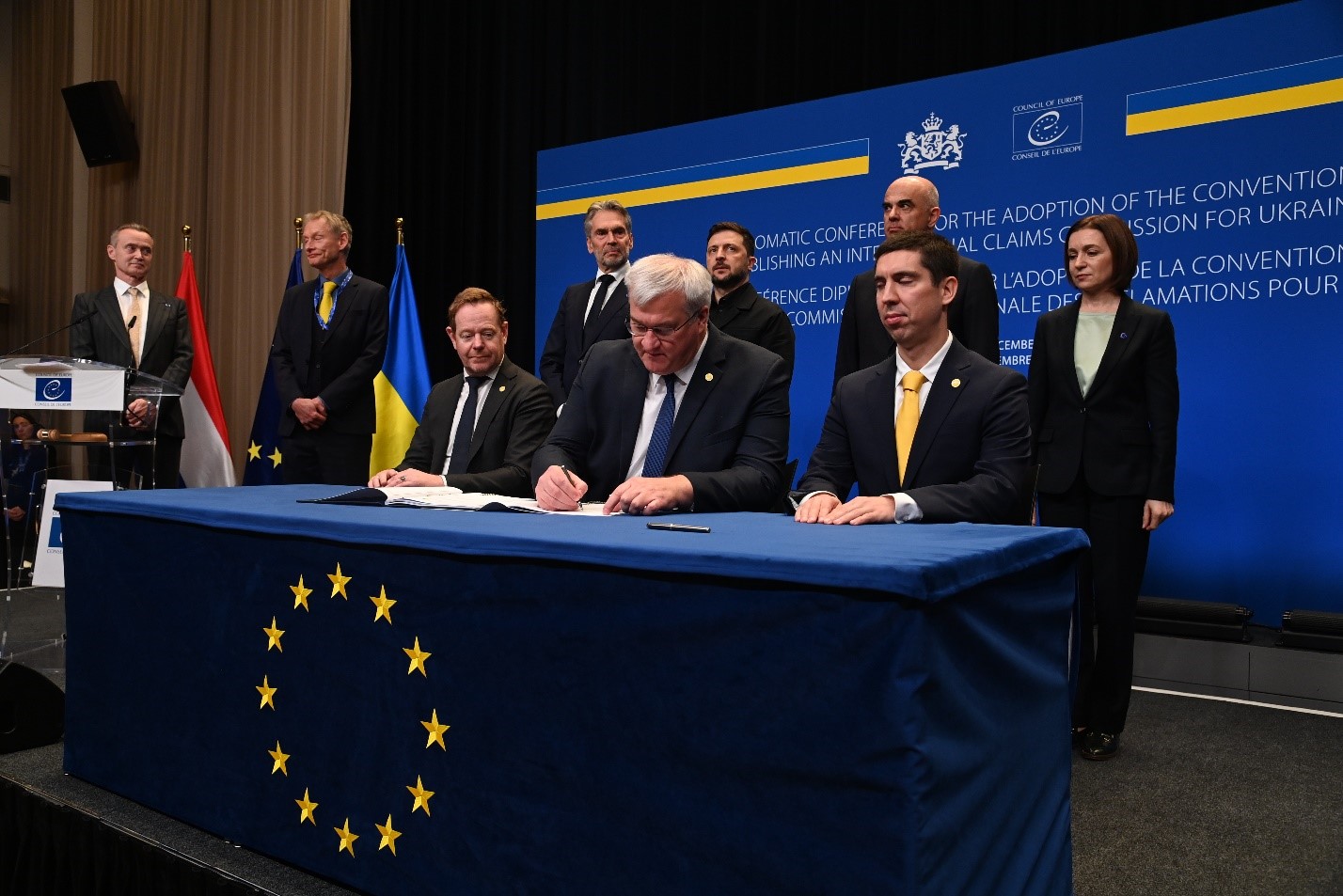 Diplomatic Conference Hosted by Council of Europe and the Netherlands Adopts Convention Establishing an International Claims Commission to Succeed the Register of Damage for Ukraine